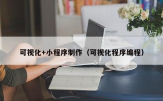 江西可视化+小程序制作（可视化程序编程）